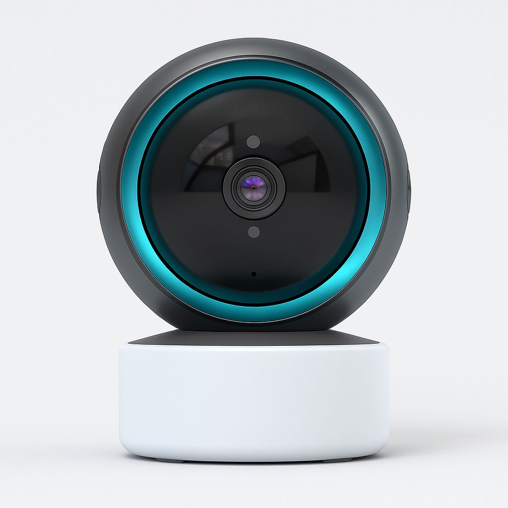 Cámara de Seguridad WiFi 360° Inteligente con Visión Nocturna, Audio Bidireccional y App Tuya | Full HD 1080p