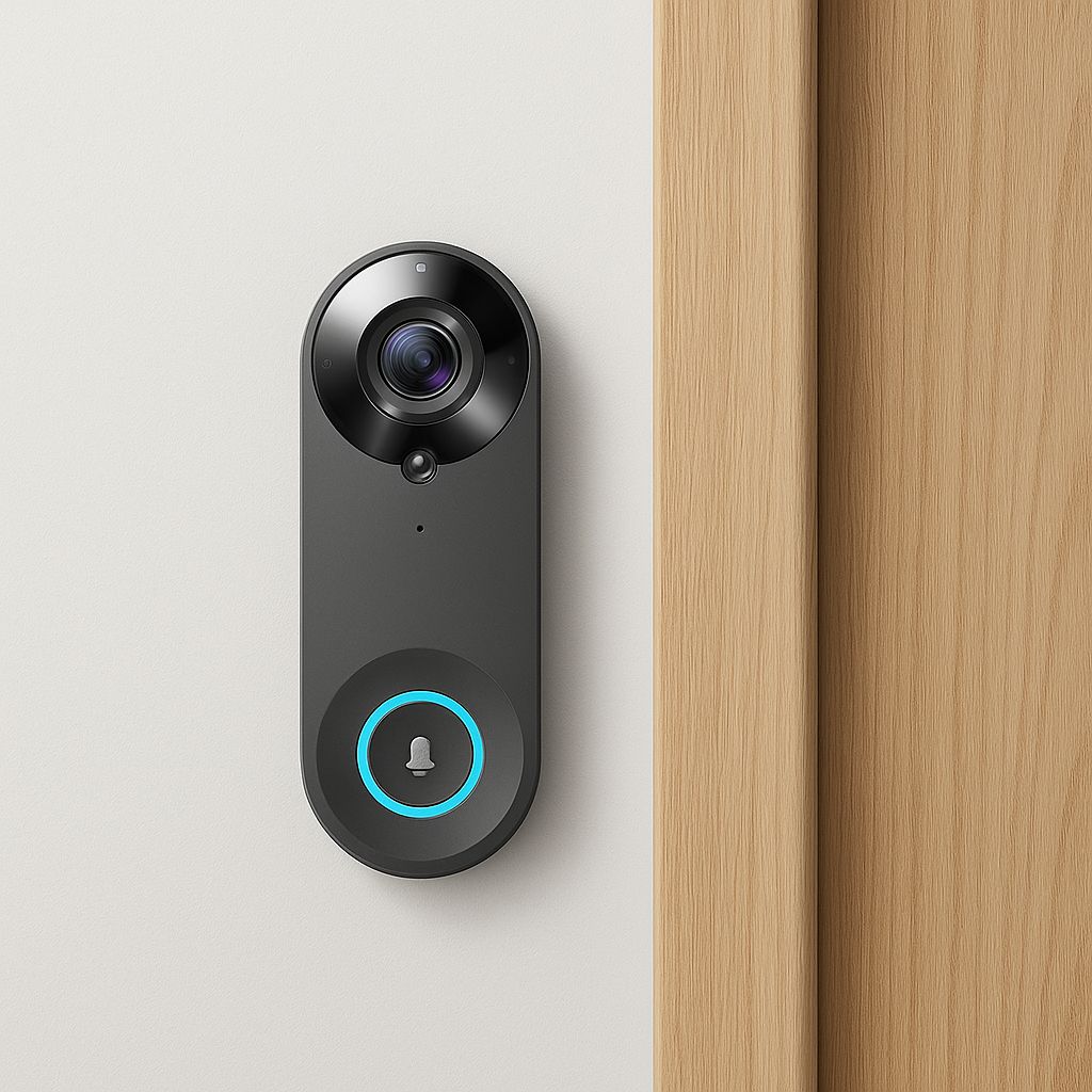 Videoportero Inteligente WiFi con Cámara FHD y Receptor USB