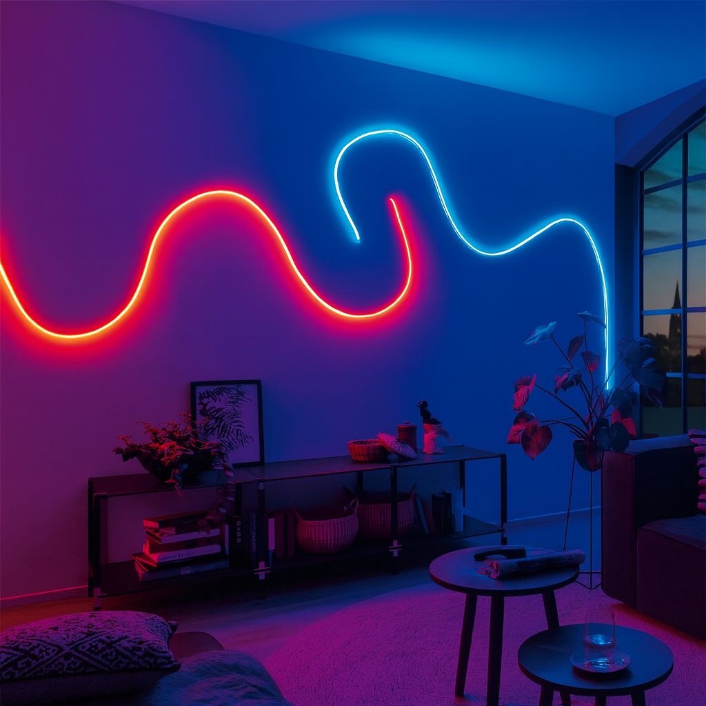 Tira LED Inteligente WiFi 3 m | RGB Multicolor | Control por móvil y voz | Resistente al agua